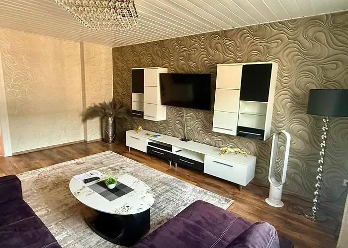 Stylisches Apartment-balkon-24h Checkin-smarttv Hof (Bavaria)